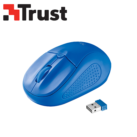 TRUST PRIMO MOUSE INALAMBRICO - AZUL