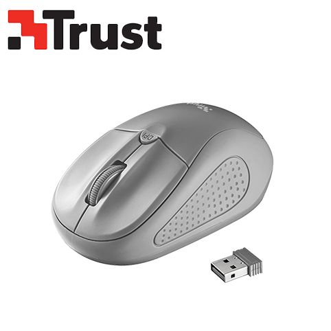 TRUST PRIMO MOUSE INALAMBRICO - GRIS