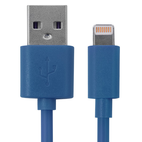 MOBO USB SYNC CABLE IPH 5 BLUE 1174