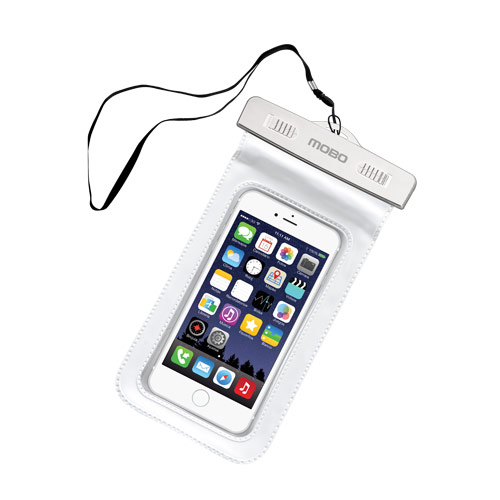 FUNDA MOBO A PRUEBA DE AGUA BLANCO UNIVERSAL