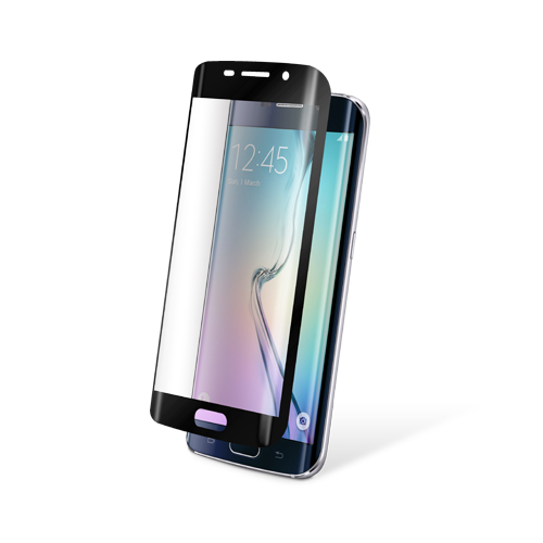 MOBO PROTECTOR DE PANTALLA GLASS NEGRO SAMSUNG S6