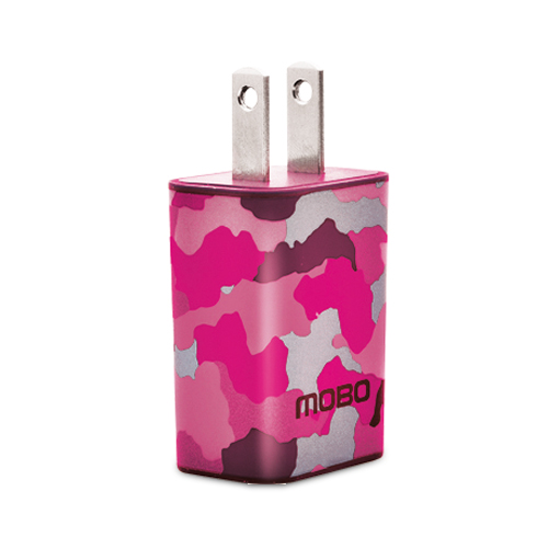 MOBO CARGADOR UN PUERTO USB ROSA MILITAR 4195