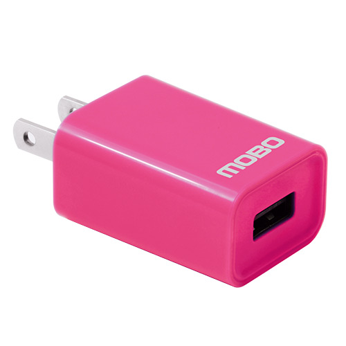 MOBO CARGADOR UN PUERTO USB ROSA 2351