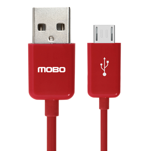 MOBO CABLE USB A MICRO ROJO NO. 0 (C) 1744
