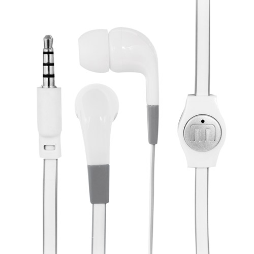 MOBO MANOS LIBRES FLAT IPHONE BLANCO 0251
