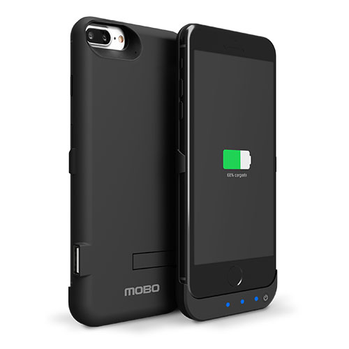 MOBO CARATULA CARGA 8000 MAH NEGRO IPH 6/7 PUL 5.5