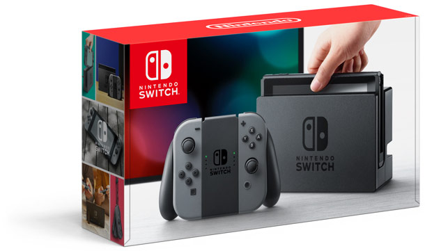 NINTENDO SWITCH CONSOLA GRIS