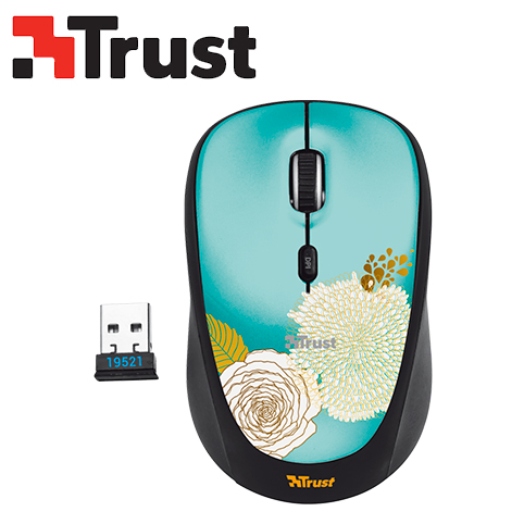 Trust Yvi Mouse Inalambrico - Color Flor