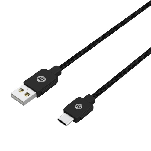 MOBO CABLE USB METALICO TYCE C NEGRO 2M 4250