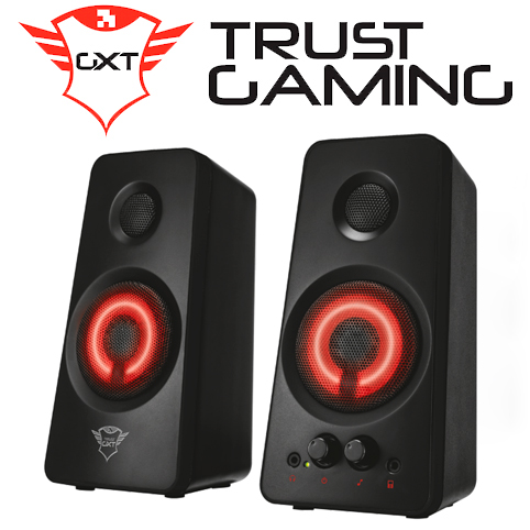TRUST SPEAKER ILUMINATED SET GXT 608 NEGRO 21202