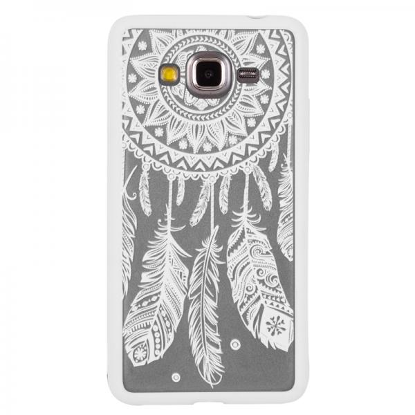 MOBO CARATULA ATRAPASUE&Ntilde;OS BLANCO SAMSUNG G532 J2 PRIME 6154