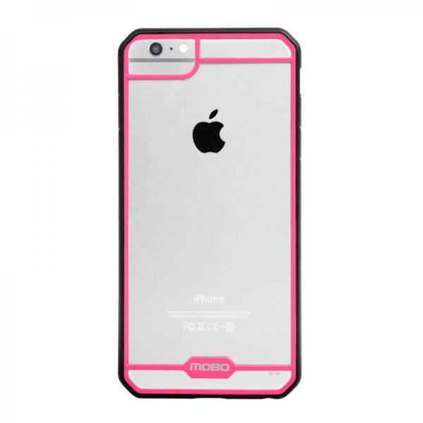MOBO CARATULA NEON BORDER ROSA IPHONE 7/6S/6 4.7 PUL 5380