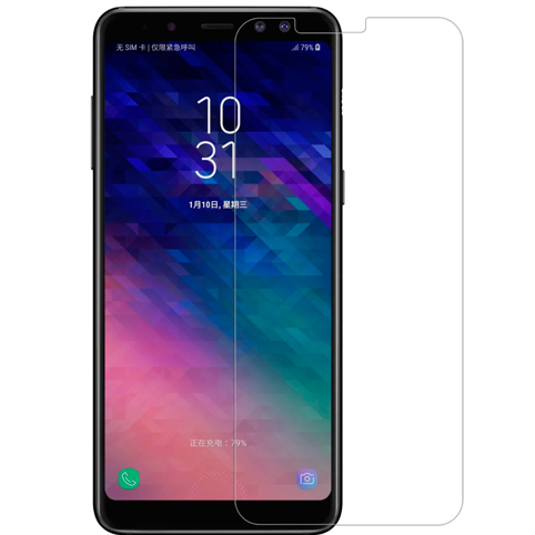 TEMPERADO SAMSUNG A8 2018 SENCILLO