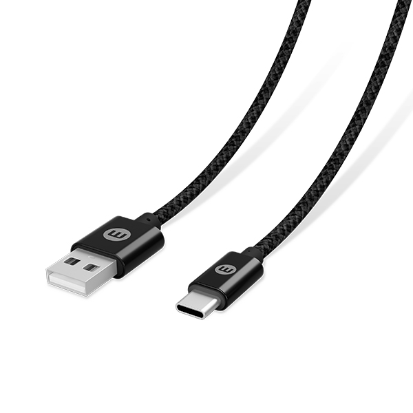 CABLE MOBO DURABLE TIPO C NEGRO 2M