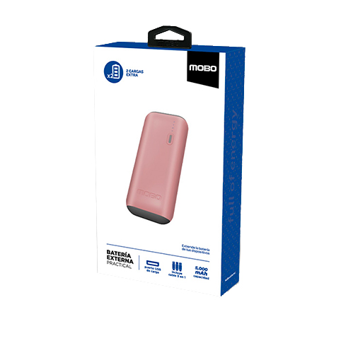 MOBO POWERBANK MDC56 5000MAH ROSE GOLD 4667