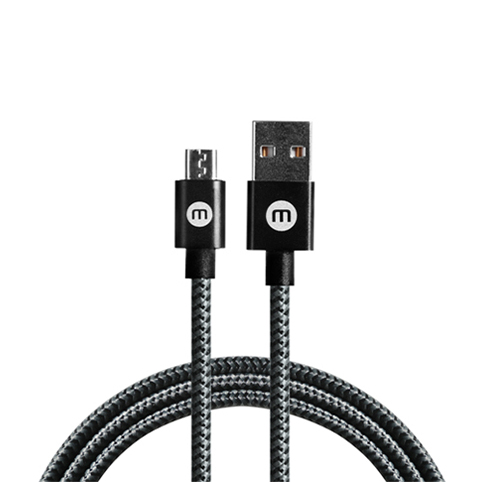 MOBO CABLE USB NYLON ENDURANCE NEGRO/GRIS MICRO V8 4832