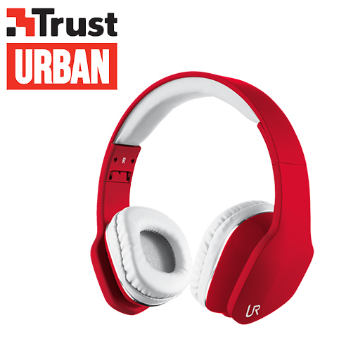 TRUST MOBI AURICULAR PARA MOVIL ROJO