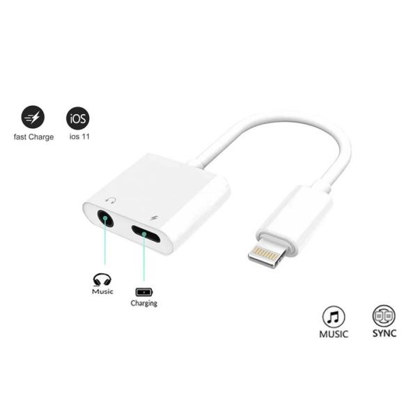 ADAPTADOR  IPHONE J009 AUDIO Y CARGA