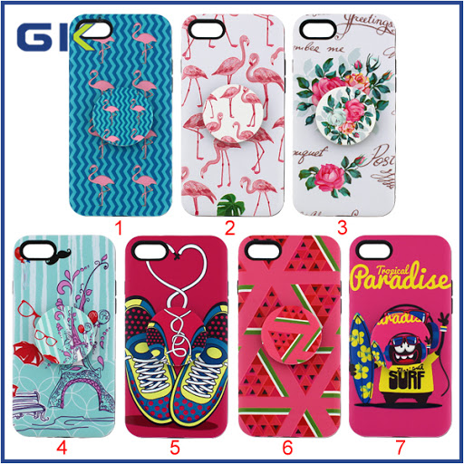 ESTUCHE J6 PLUS CON POP SOCKET