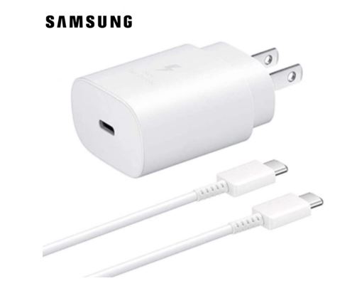 SAMSUNG CARGADOR SUPER CARGA TIPO C 25W