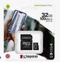 KINGSTON 32GB MICRO SDHC CANVAS SELECT  100R CL 10 UHS