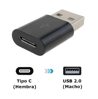 ADAPTADOR  USB A TIPO C
