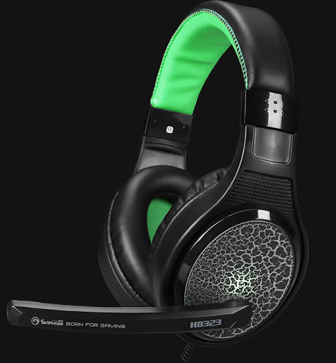 AUDIFONO MARVO LINEA SCORPION H8323 VERDE