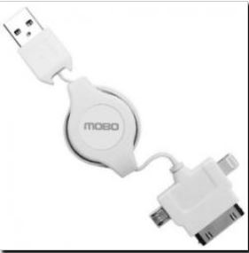 MOBO CABLE MOBO CDX 3 IN 1 W1 USB CABLE 1245