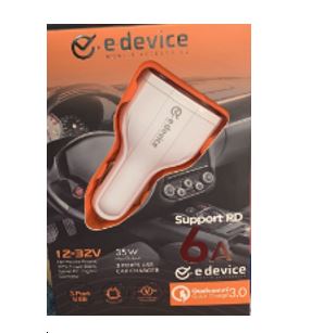 CARGADOR CARRO E-DEVICE EE10 TIPO C USB
