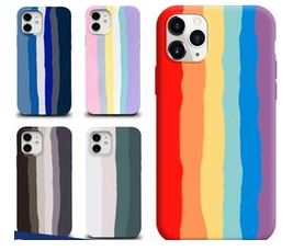 ESTUCHE IPHONE 11 TIPO ORIGINAL RAINBOW