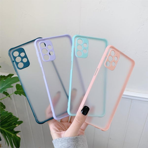 ESTUCHE SM A12 TRANSPARENTE CON BORDE