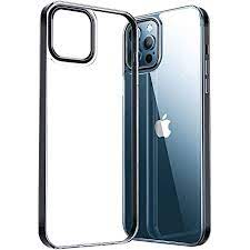 ESTUCHE IPHONE 12/12 PRO TRANSPARENTE CON BORDE