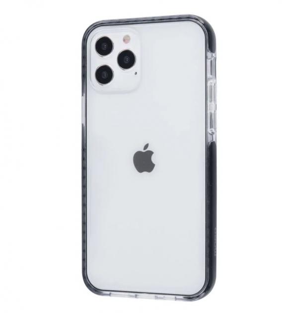 PROTECTOR MOBO I SEE YOU NEGRO TRANSPARENTE/NEGRO IPHONE 12 / 12 PRO 9663