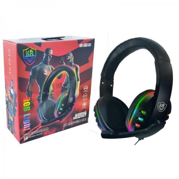 AUDIFONO GAMER KR-GM101 RGB