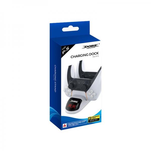 CARGADOR PARA CONTROLES DE PS5 DOBE