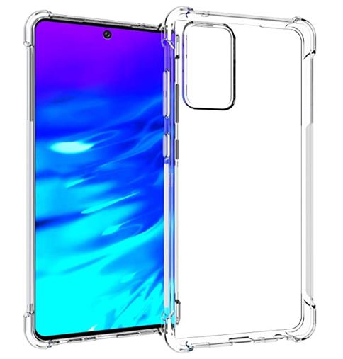 ESTUCHE SM A72 TRANSPARENTE CON BORDE