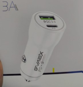 CARGADOR CARRO GMAX 18W TIPO C USB