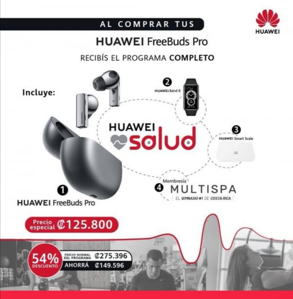 COMBO HUAWEI KIT PROMOCIONAL SALUD ROSA