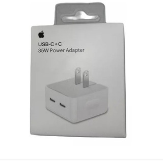 CUBO IPHONE 2 puertos TIPO C 35W