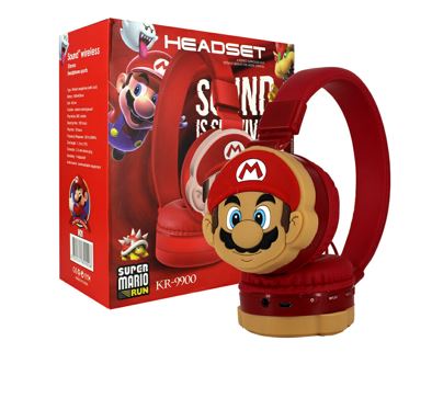 AUDIFONOS DIADEMA MARIO BROSS