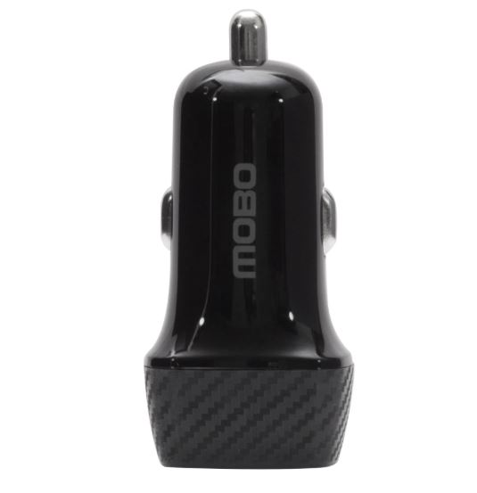 MOBO CARGADOR PARA AUTO FAST 1 PUERTO USB-C NEGRO 18W 9890