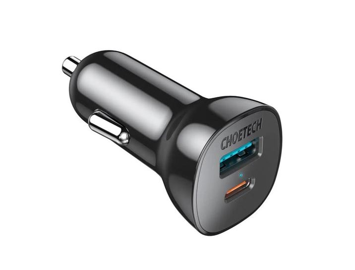 CARGADOR CARRO PD USB 38W