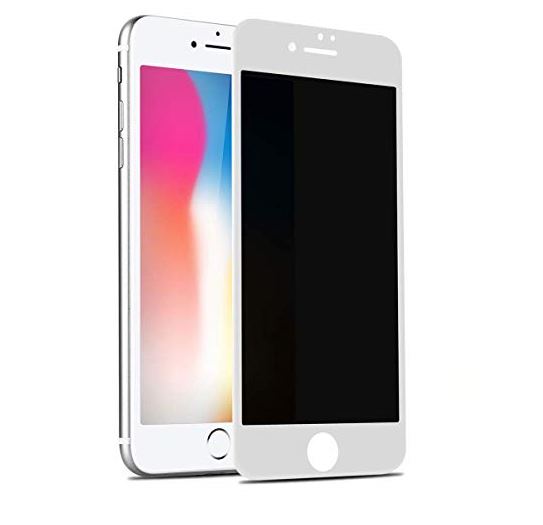 TEMPERADO IPHONE 7 ANTI ESPIA BLANCO