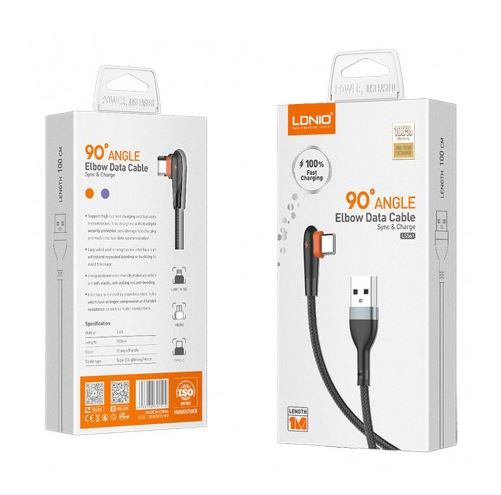 CABLE LDNIO TIPO C 1M 90&deg;