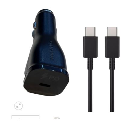 SAMSUNG CARGADOR CARRO TIPO C PD