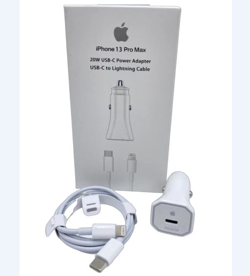 CARGADOR CARRO TIPO C IPHONE 20W