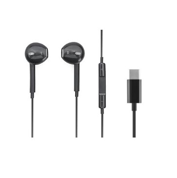 AUDIFONOS ALAMBRICOS MOBO POWER (USB-C) NEGRO (BULK)
