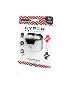 UNNO TEKNO AUDIF BT PASTILLA HYPER TWS NEGRO