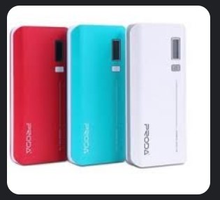 PRODA JANE BATERIA EXTERNA 10.000 mAh CELESTE