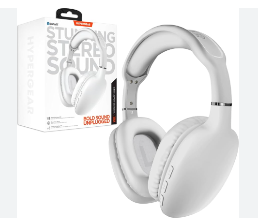 AUDIFONOS HYPERGEAR BLUETOOTH VIBES BLANCO